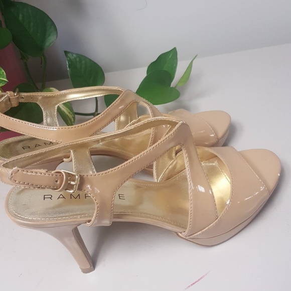 EUC Strappy Peep-toe Sandals - Picture 2 of 7